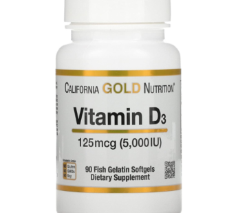 California Gold Nutrition _ Vitamin D3 (5,000 IU)