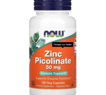 Now Foods / Zinc picolinate 50mg